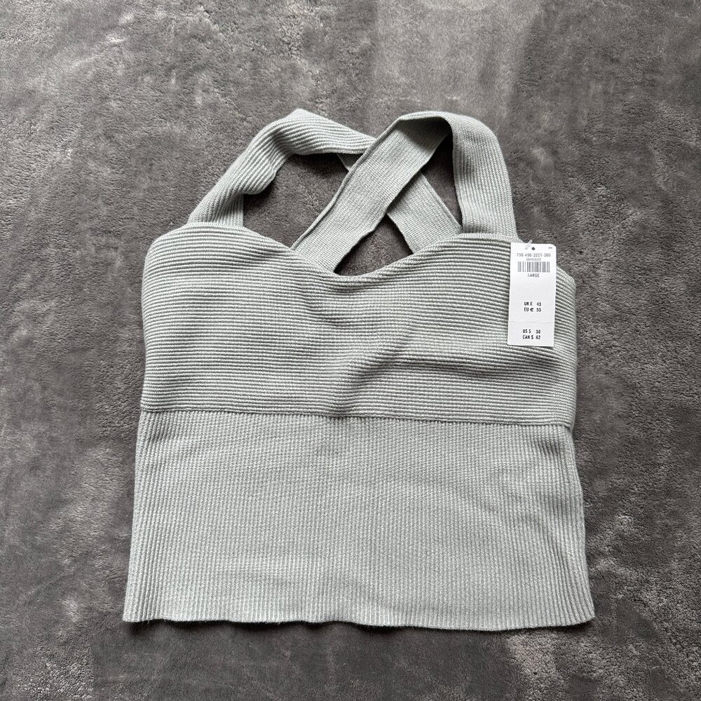 NWT Abercrombie & Fitch Ottoman Cross-Back Tank